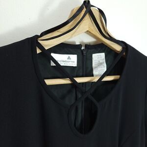 Vintage Liz Claiborne Petit Vignette Black Dress